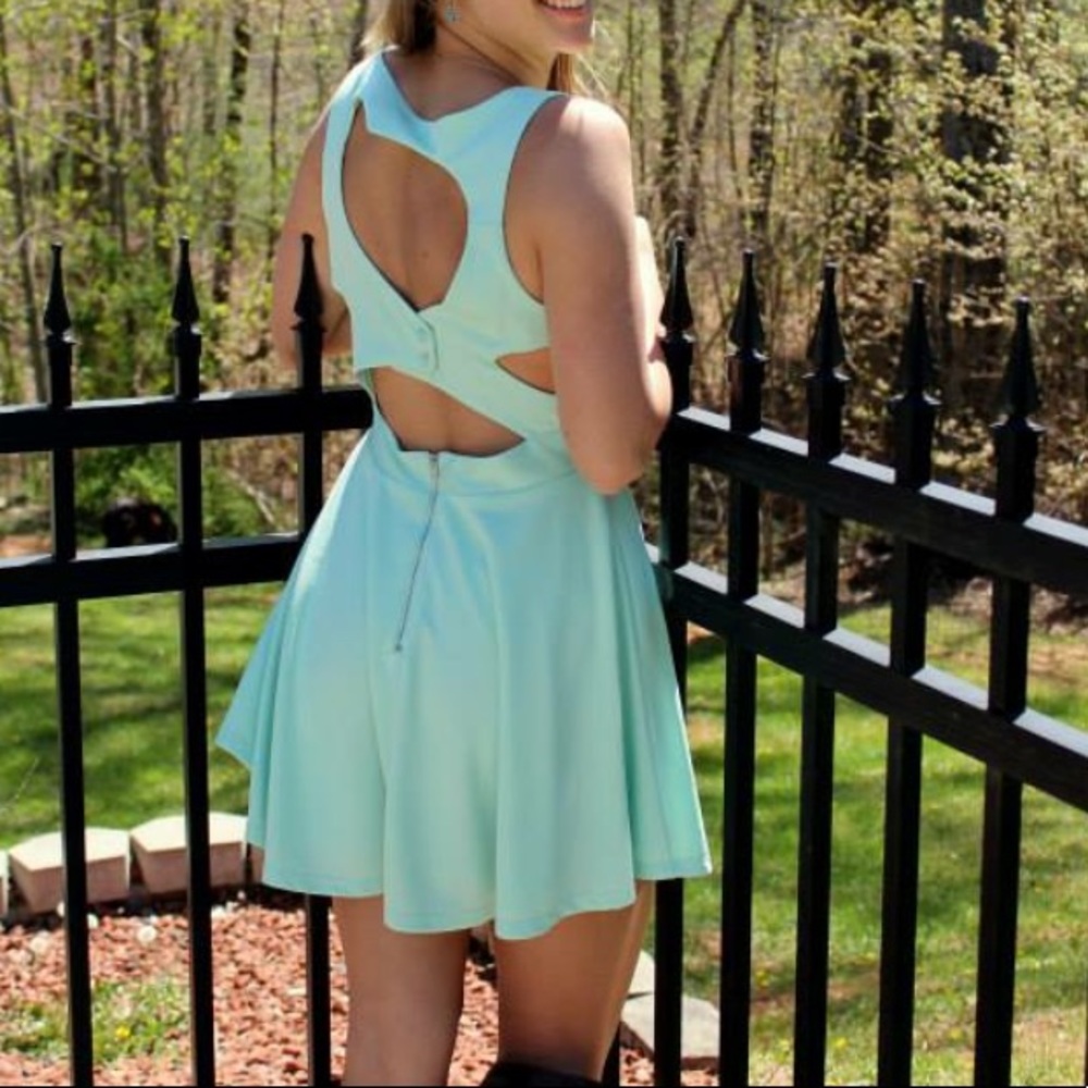 Seafoam dress